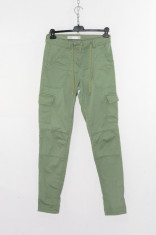 Pantaloni dama-Jogger, 36, Verde foto