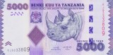 Bancnota Tanzania 5.000 Shilingi (2020) - P43c UNC