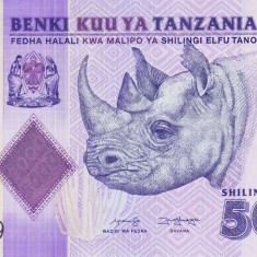 Bancnota Tanzania 5.000 Shilingi (2020) - P43c UNC