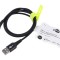 Cablu USB 2.0 Apple Lightning - USB A 1m negru 60W Goobay