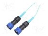 Conector fibra optica, {{Subtip conector}}, 1 pini, BULGIN - PXF4054CAC