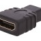 Adaptor HDMI micro, mufă neagră