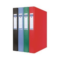 Caiet mecanic Donau A4 2 inele 25mm carton plastifiat cu eticheta