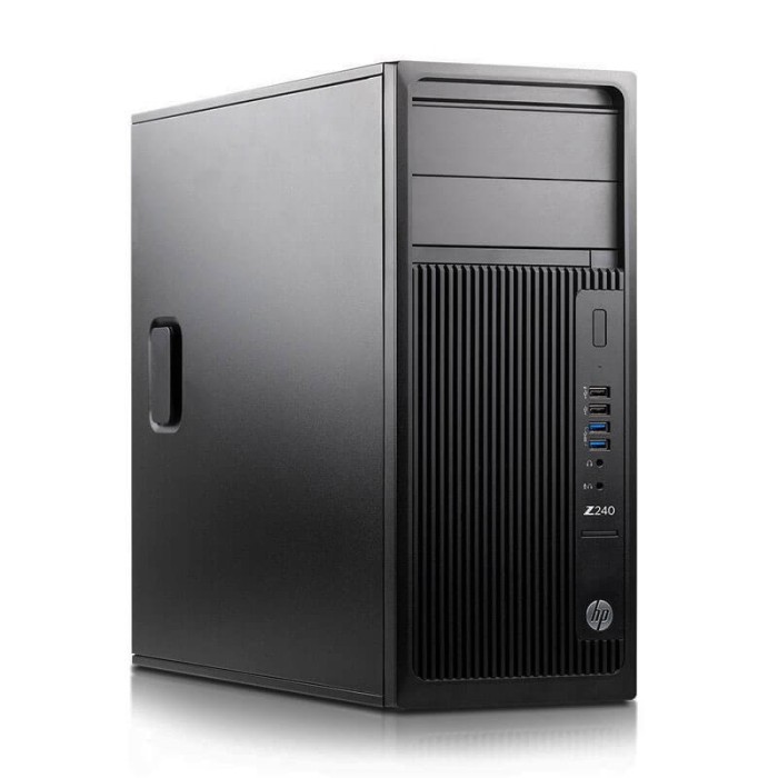 Workstation SH HP Z240 Tower, E3-1270 v6, 16GB DDR4, SSD, Quadro P620 2GB