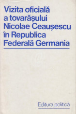 Vizita oficiala a tovarasului Nicolae Ceausescu in Republica Federala Germania foto