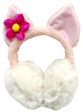 Tinka Plush Earmuffs Flower (8-800417)