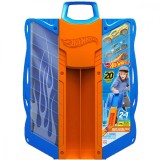 Cutie 2 in 1 Drag Racing pentru 20 masinute, Hot Wheels