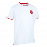 Tricou Fotbal FF100 Replică Polonia 2024 Alb Copii, Kipsta