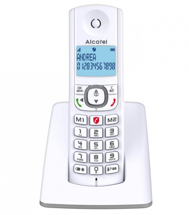 DECT Alcatel F530, Extensie telefon, cu blocare avansata a apelurilor - RESIGILAT