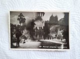 Carte postala circulata, 1940 &ndash; Cluj, Parcul Orasului