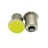 Set 2 leduri cob ba15s(cireasa) 12v lumina alba 6000k, Universal