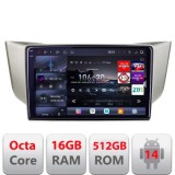 Navigatie Lexus RX 2003-2009 Edotec Kit- rx-03 8 core QLED 2K 16+512 360 Android Waze USB Navigatie Internet Youtube Radio CarStore Technology