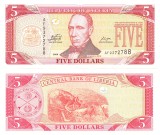 Liberia 5 Dolari 2009, P-26, Bancnota UNC, Africa