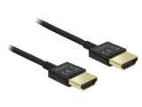 Cablu HDMI HDMI 0,5m negru