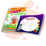 Caiet de vacanta pentru Clasa a II-a - Comunicare in limba romana, Matematica si explorarea mediului + Diploma cadou
