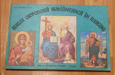 Biblia ortodoxa romaneasca in imagini de Diacon Gheorghe Babut foto