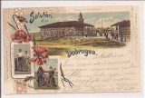 Carte postala circulata in anul 1899 Dobrogea