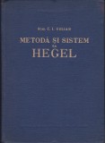 Carte Metodă și Sistem la Hegel Vol. 1-2 Autor C. I. Gulian (1963) Cartonată Filosofie