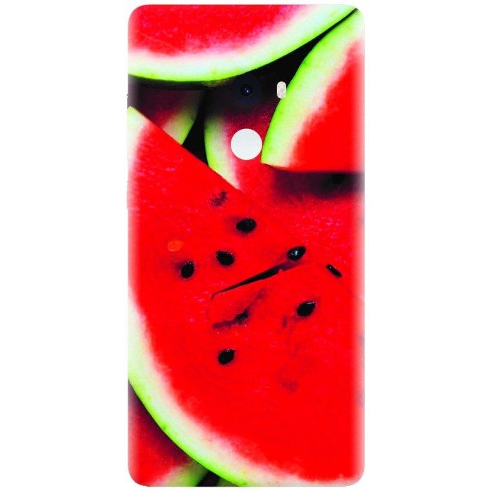 Husa silicon pentru Xiaomi Mi Mix 2, S Of Watermelon Slice
