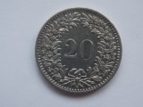 20 RAPPEN 1883 ELVETIA, Europa
