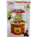 Bucatarie mare Chef bucatar cu accesorii