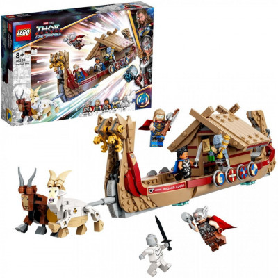 Lego super heroes barca trasa de capra 76208 foto