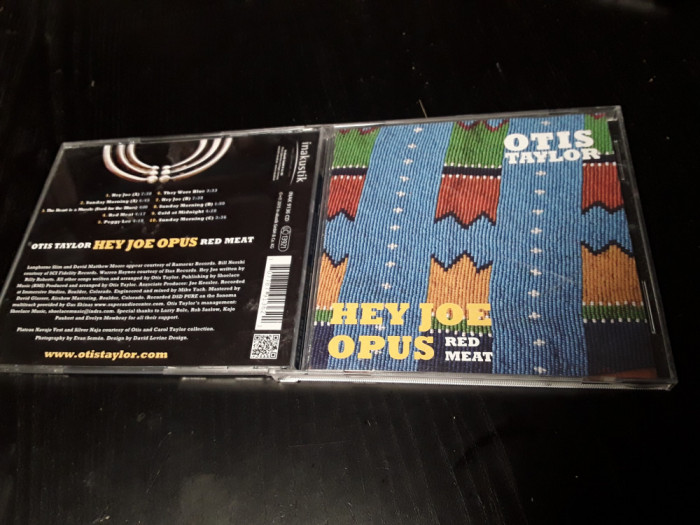 [CDA] Otis Taylor - Hey Joe Opus Red Meat - cd audio original