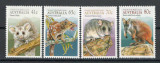 Australia 1990 Mi 1189/92 MNH, nestampilat - Animale, fauna