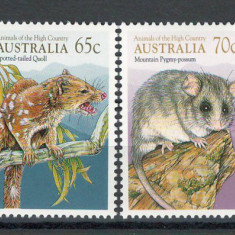 Australia 1990 Mi 1189/92 MNH, nestampilat - Animale, fauna