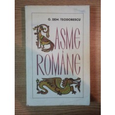 BASME ROMANE de G. DEM. TEODORESCU , 1968