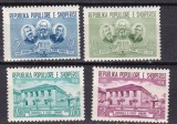 Albania 1956 scoala MI 539-542 MNH