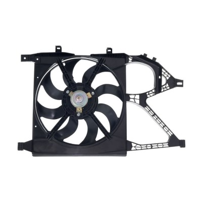 GMV radiator electroventilator Opel Corsa C (X01), 2000-2006 Motorizare 1, 2 16v Twinport 59kw; 1, 2 I 16v 55kw Benzina, tip climatizare fara AC, cut foto