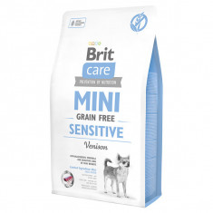 Brit Care Mini Sensitive, XS-S, Vânat, hrană uscată fară cereale câini, sensibilităţi digestive, 2kg