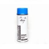 Vopsea Spray Brilliante Albastru Azur RAL 5015, 400ml. Universal: Metal, Lemn, Plastic