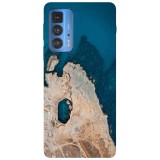 Husa compatibila cu Motorola G100 model Sea view, Silicon, TPU, Viceversa, Transparent, Carcasa