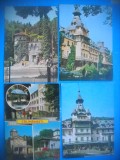 HOPCT LOT 4036 -IP- 4 CARTI POSTALE-CALIMANESTI -JUD VALCEA --CIRCULATE, Circulata, Printata