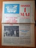 Magazin 28 aprilie 1979-traiasca 1 mai muncitoresc,ceausescu vizita in africa