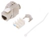 Conector RJ45 Keystone Cat 6a Ecranat 8p8c, Logilink