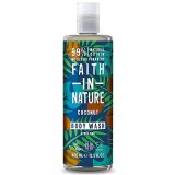 Gel de Dus Natural Hidratant cu Cocos 400 mililitri Faith In Nature