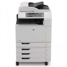 Imprimanta Multifunctionala HP Laser Color CM6049f MFP, A3/A4, 40 pagini/minut color, 220.000 pagini/luna, 600 X 600 DPI, Duplex, USB, Network, Fax, D foto