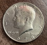 C50 - Moneda foarte veche - America - half dollar - 1978