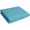 Cearsaf de pat cu elastic din damasc, densitate 130 g/mp, Turcoaz, 90/200cm