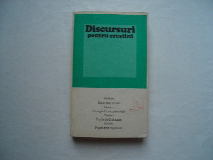 Discursuri pentru crestini