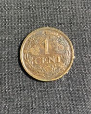 Moneda 1 cent 1922 Olanda