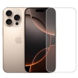 Folie de Protectie pentru Apple iPhone 16 Pro, TEO, Sticla Securizata 3D, High Definition pentru Ecran complet, Anti Zgirieturi, Anti bule, Transparen