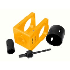 Set de carote pentru incuietore usi din lemn 4buc, Tolsen