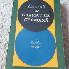 Exercitii de gramatica germana