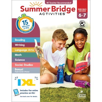 Summer Bridge Activities, Grades 6 - 7 foto