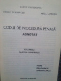 Vasile Papadopol - Codul de procedura penala adnotat (1996)