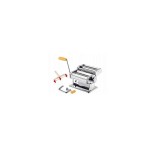Masina de Paste Manuala KingHoff, 1.5/6.6mm, Inox, Ajustabila 9 Nivele, cu Clema de Prindere